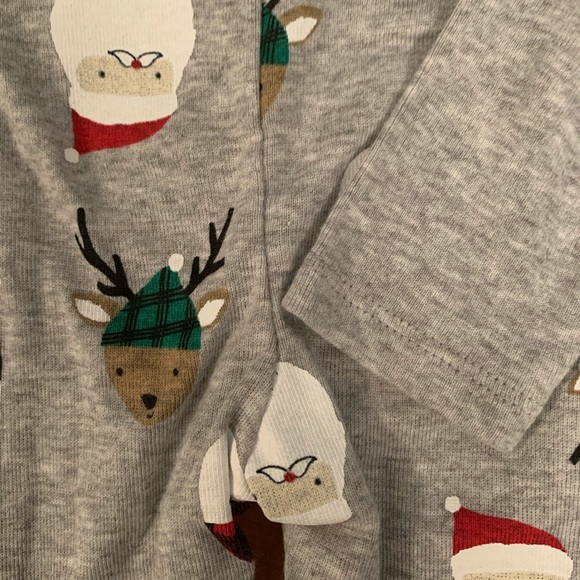 New Ho Ho Ho Carter’s Christmas Set Sz 6 mo - Picture 4 of 5